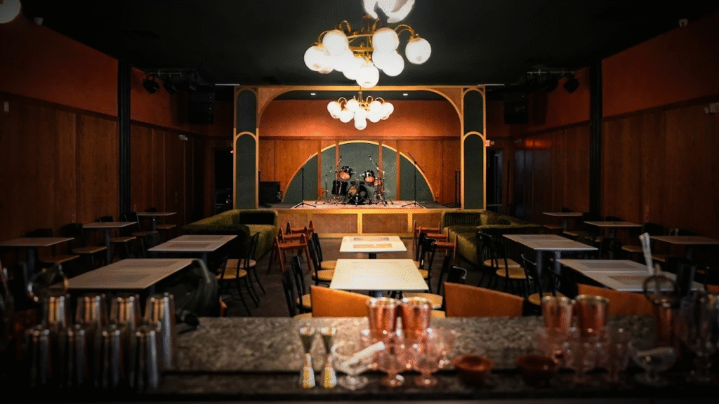 Interior of one of the best dining spots in Miami Beach