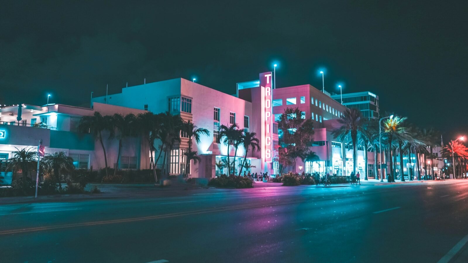 street during night